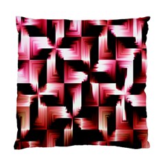 Red And Pink Abstract Background Standard Cushion Case (two Sides) by Simbadda