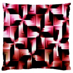 Red And Pink Abstract Background Standard Flano Cushion Case (two Sides) by Simbadda