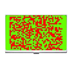 Colorful Qr Code Digital Computer Graphic Business Card Holders by Simbadda