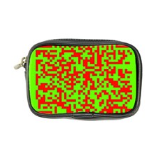 Colorful Qr Code Digital Computer Graphic Coin Purse by Simbadda