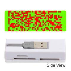 Colorful Qr Code Digital Computer Graphic Memory Card Reader (stick)  by Simbadda