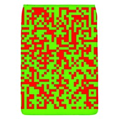 Colorful Qr Code Digital Computer Graphic Flap Covers (s)  by Simbadda