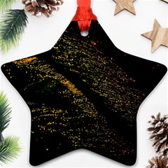 Abstract Background Star Ornament (two Sides) by Simbadda