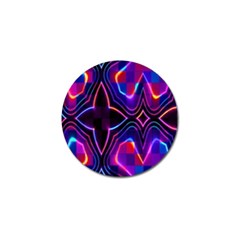 Rainbow Abstract Background Pattern Golf Ball Marker (4 Pack) by Simbadda