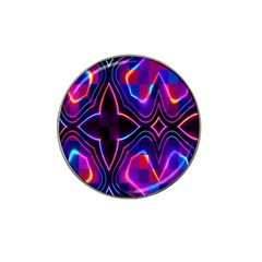 Rainbow Abstract Background Pattern Hat Clip Ball Marker by Simbadda