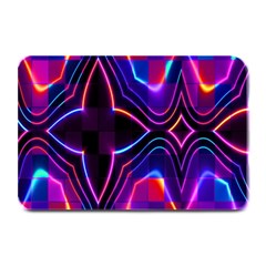 Rainbow Abstract Background Pattern Plate Mats by Simbadda