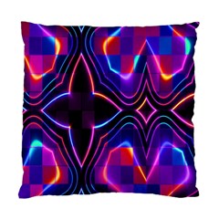 Rainbow Abstract Background Pattern Standard Cushion Case (two Sides) by Simbadda