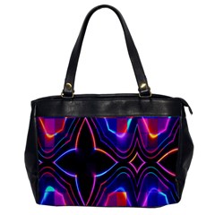 Rainbow Abstract Background Pattern Office Handbags by Simbadda