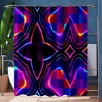 Rainbow Abstract Background Pattern Shower Curtain 60  x 72  (Medium)  60 x72  Curtain