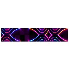 Rainbow Abstract Background Pattern Flano Scarf (small) by Simbadda