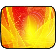 Realm Of Dreams Light Effect Abstract Background Fleece Blanket (mini)