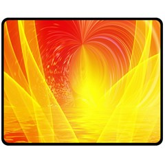 Realm Of Dreams Light Effect Abstract Background Fleece Blanket (medium)  by Simbadda