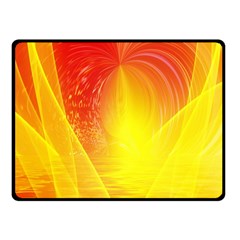 Realm Of Dreams Light Effect Abstract Background Fleece Blanket (small) by Simbadda