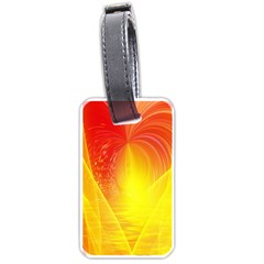 Realm Of Dreams Light Effect Abstract Background Luggage Tags (one Side)  by Simbadda