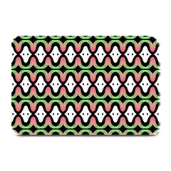 Abstract Pinocchio Journey Nose Booger Pattern Plate Mats by Simbadda