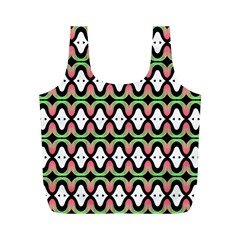 Abstract Pinocchio Journey Nose Booger Pattern Full Print Recycle Bags (m)  by Simbadda