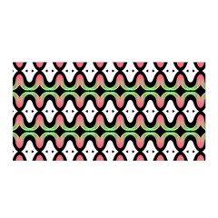 Abstract Pinocchio Journey Nose Booger Pattern Satin Wrap by Simbadda