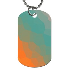 Abstract Elegant Background Pattern Dog Tag (two Sides) by Simbadda