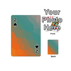 Abstract Elegant Background Pattern Playing Cards 54 (mini)  by Simbadda