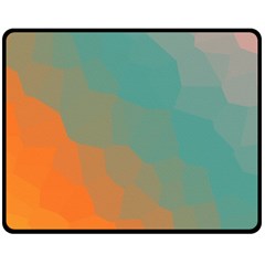 Abstract Elegant Background Pattern Double Sided Fleece Blanket (medium)  by Simbadda