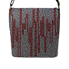 Abstract Geometry Machinery Wire Flap Messenger Bag (l)  by Simbadda