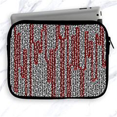 Abstract Geometry Machinery Wire Apple Ipad 2/3/4 Zipper Cases by Simbadda