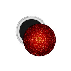 Abstract Red Lava Effect 1.75  Magnets