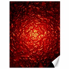 Abstract Red Lava Effect Canvas 36  x 48  