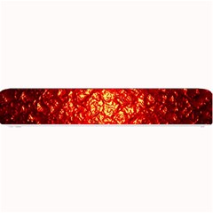 Abstract Red Lava Effect Small Bar Mats