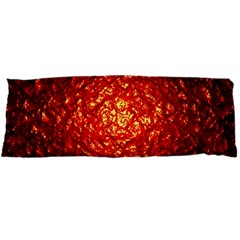 Abstract Red Lava Effect Body Pillow Case Dakimakura (Two Sides)