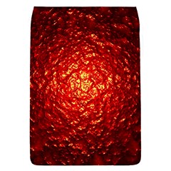 Abstract Red Lava Effect Flap Covers (S) 