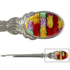 Colorful Hawaiian Lei Flowers Letter Openers by Simbadda