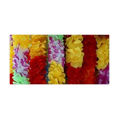 Colorful Hawaiian Lei Flowers Yoga Headband