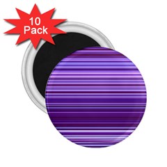 Stripe Colorful Background 2 25  Magnets (10 Pack) 