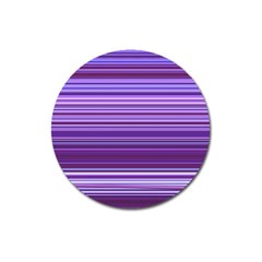 Stripe Colorful Background Magnet 3  (round) by Simbadda