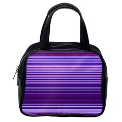 Stripe Colorful Background Classic Handbags (one Side) by Simbadda