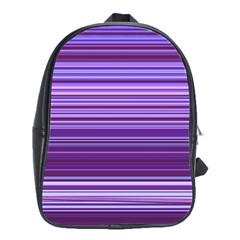 Stripe Colorful Background School Bags(large)  by Simbadda