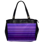 Stripe Colorful Background Office Handbags Front