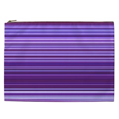 Stripe Colorful Background Cosmetic Bag (xxl)  by Simbadda