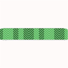 Green Herringbone Pattern Background Wallpaper Small Bar Mats by Simbadda