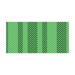 Green Herringbone Pattern Background Wallpaper Yoga Headband