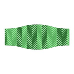 Green Herringbone Pattern Background Wallpaper Stretchable Headband