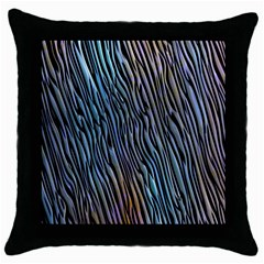 Abstract Background Wallpaper Throw Pillow Case (black) by Simbadda