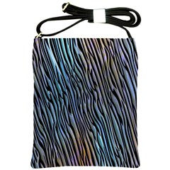 Abstract Background Wallpaper Shoulder Sling Bags by Simbadda