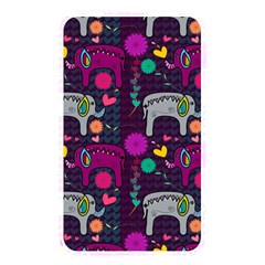 Colorful Elephants Love Background Memory Card Reader