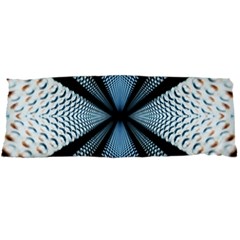 Dimension Metal Abstract Obtained Through Mirroring Body Pillow Case Dakimakura (two Sides) by Simbadda