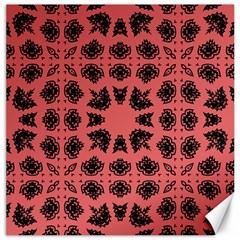 Digital Computer Graphic Seamless Patterned Ornament In A Red Colors For Design Canvas 20  X 20   by Simbadda