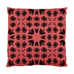 Digital Computer Graphic Seamless Patterned Ornament In A Red Colors For Design Standard Cushion Case (one Side) by Simbadda