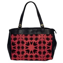 Digital Computer Graphic Seamless Patterned Ornament In A Red Colors For Design Office Handbags