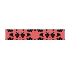 Digital Computer Graphic Seamless Patterned Ornament In A Red Colors For Design Flano Scarf (mini) by Simbadda